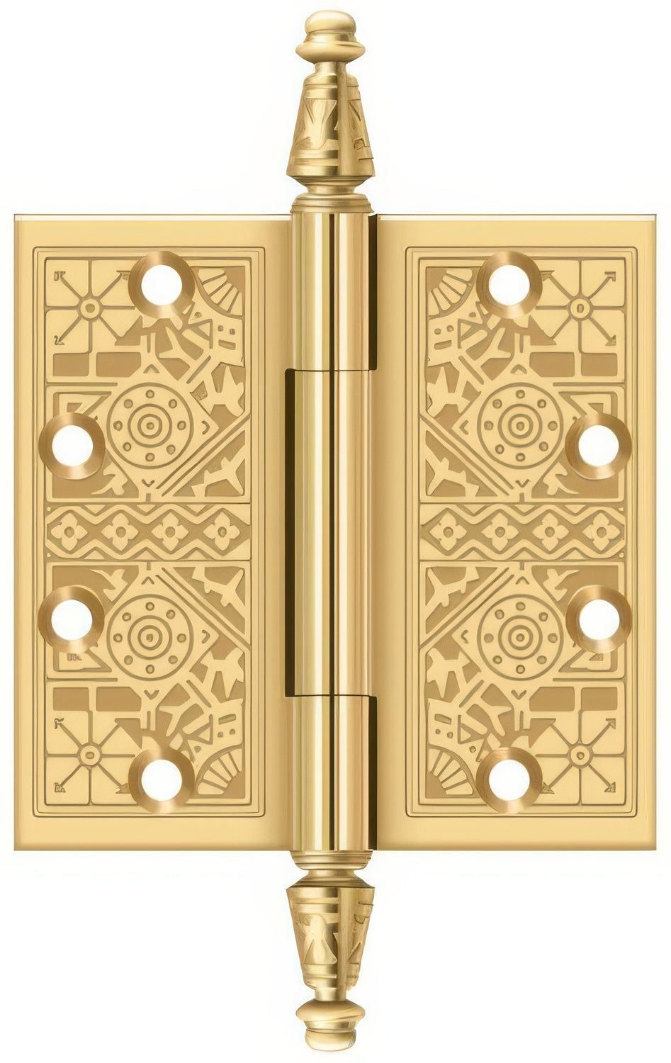 Deltana CSBP45 4-1/2" x 4-1/2" Square Ornate Door Hinge