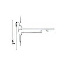 Von Duprin CXA9947EOF26D3 3ft. Fire Rated Concealed Vertical Rod Exit Device.