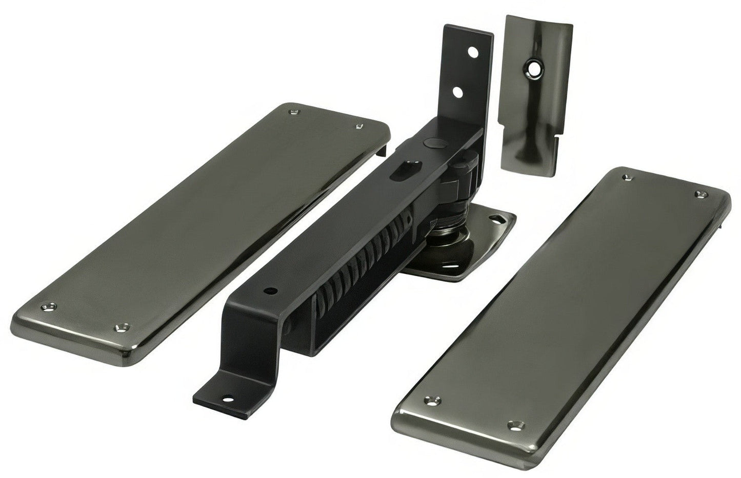 Deltana DASH95 3.75" x 9.25" Floor Spring Hinge Set