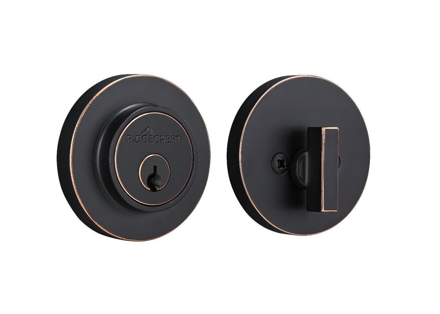 Sure-Loc DB201-RMT Mountain Round Single Cylinder Deadbolt