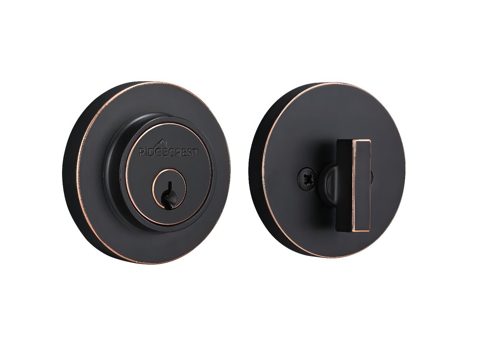 Sure-Loc DB201-RMT Mountain Round Single Cylinder Deadbolt
