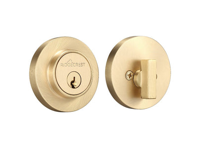 Sure-Loc DB201-RMT Mountain Round Single Cylinder Deadbolt