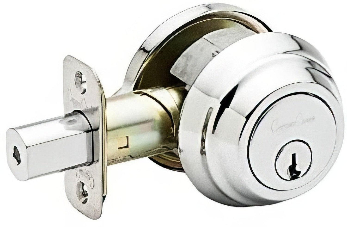 Copper Creek DBFR5410 Keyed Entry Single Cylinder Deadbolt with Interior Thumbturn.