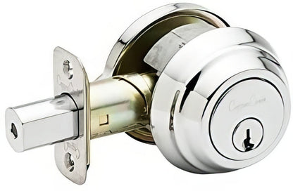 Copper Creek DBFR5410 Keyed Entry Single Cylinder Deadbolt with Interior Thumbturn