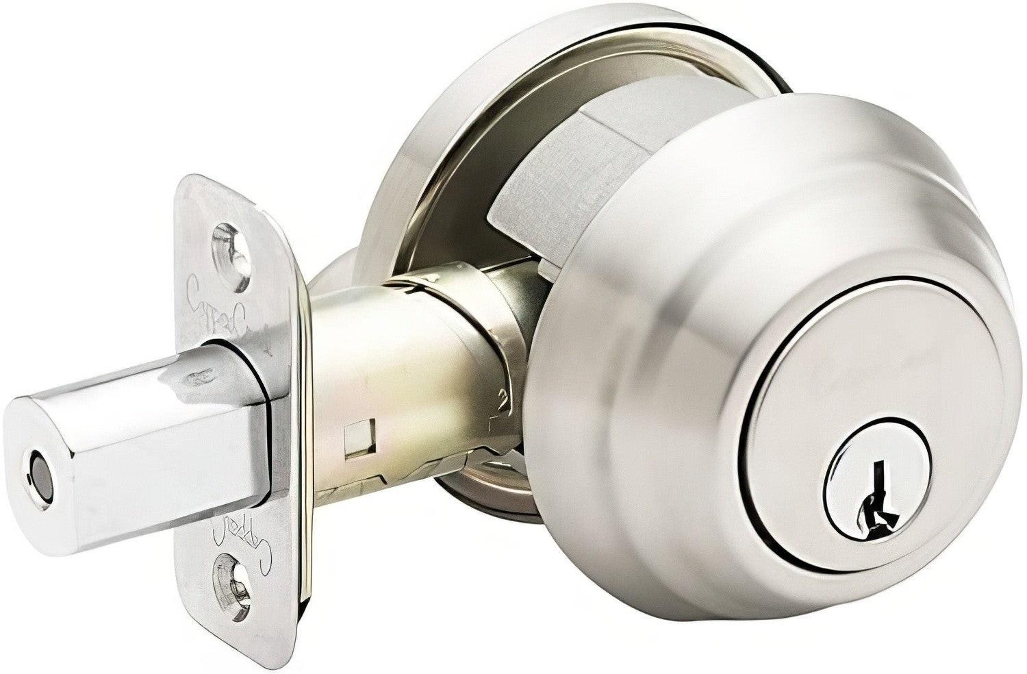 Copper Creek DBFR5410 Keyed Entry Single Cylinder Deadbolt with Interior Thumbturn.