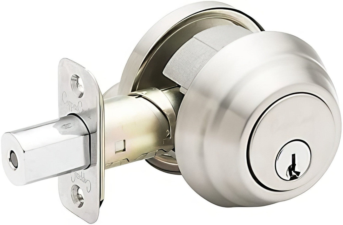 Copper Creek DBFR5410 Keyed Entry Single Cylinder Deadbolt with Interior Thumbturn