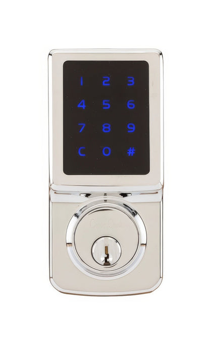 Copper Creek DBZF3410 Fashion Keyless Entry Single Cylinder Electronic Deadbolt with Z-Wave