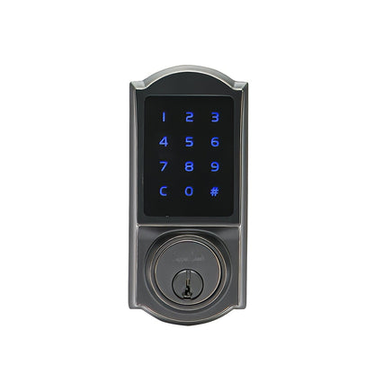 Copper Creek DBZH3410 Heritage Keyless Entry Single Cylinder Electronic Deadbolt with Z-Wave