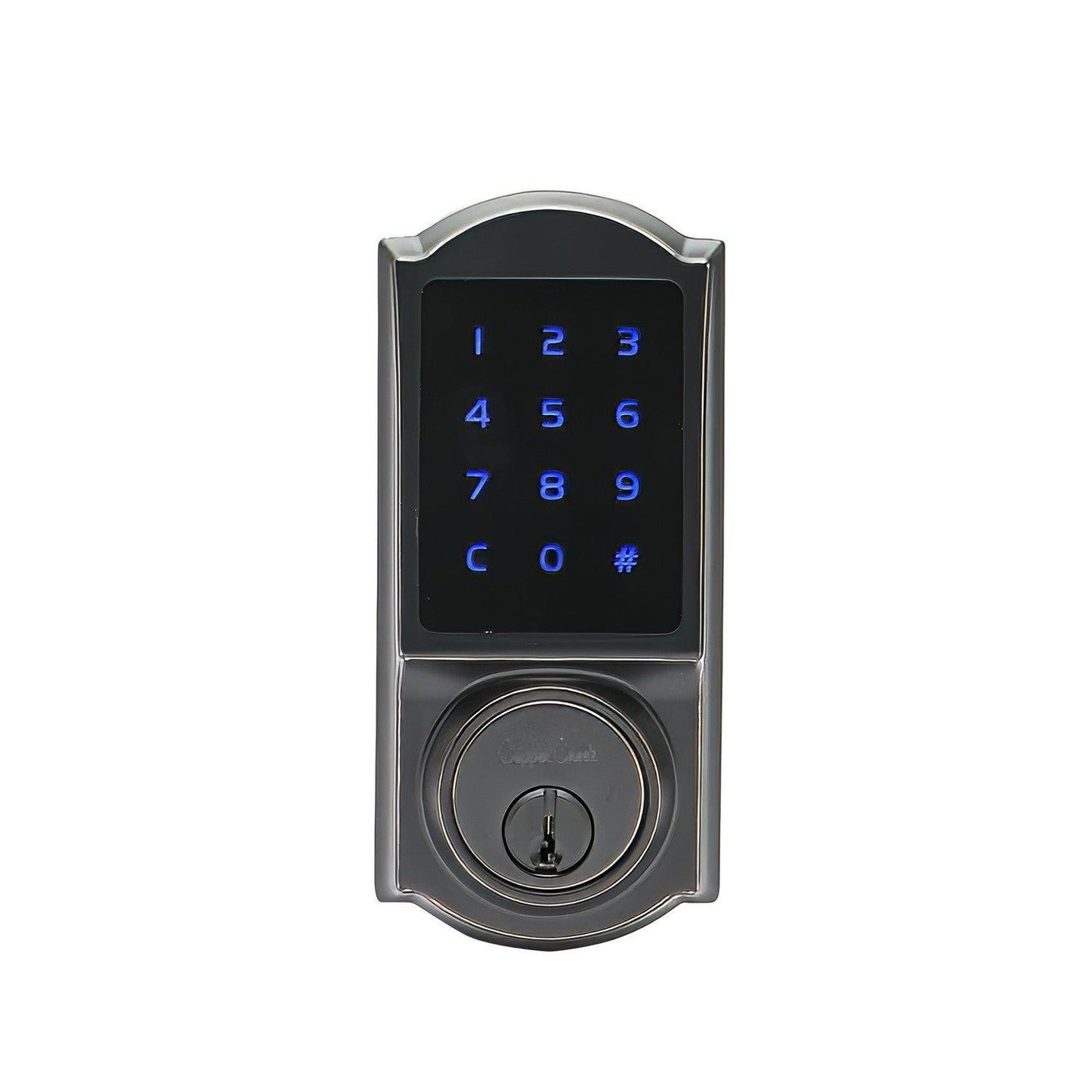 Copper Creek DBZH3410 Heritage Keyless Entry Single Cylinder Electronic Deadbolt with Z-Wave.