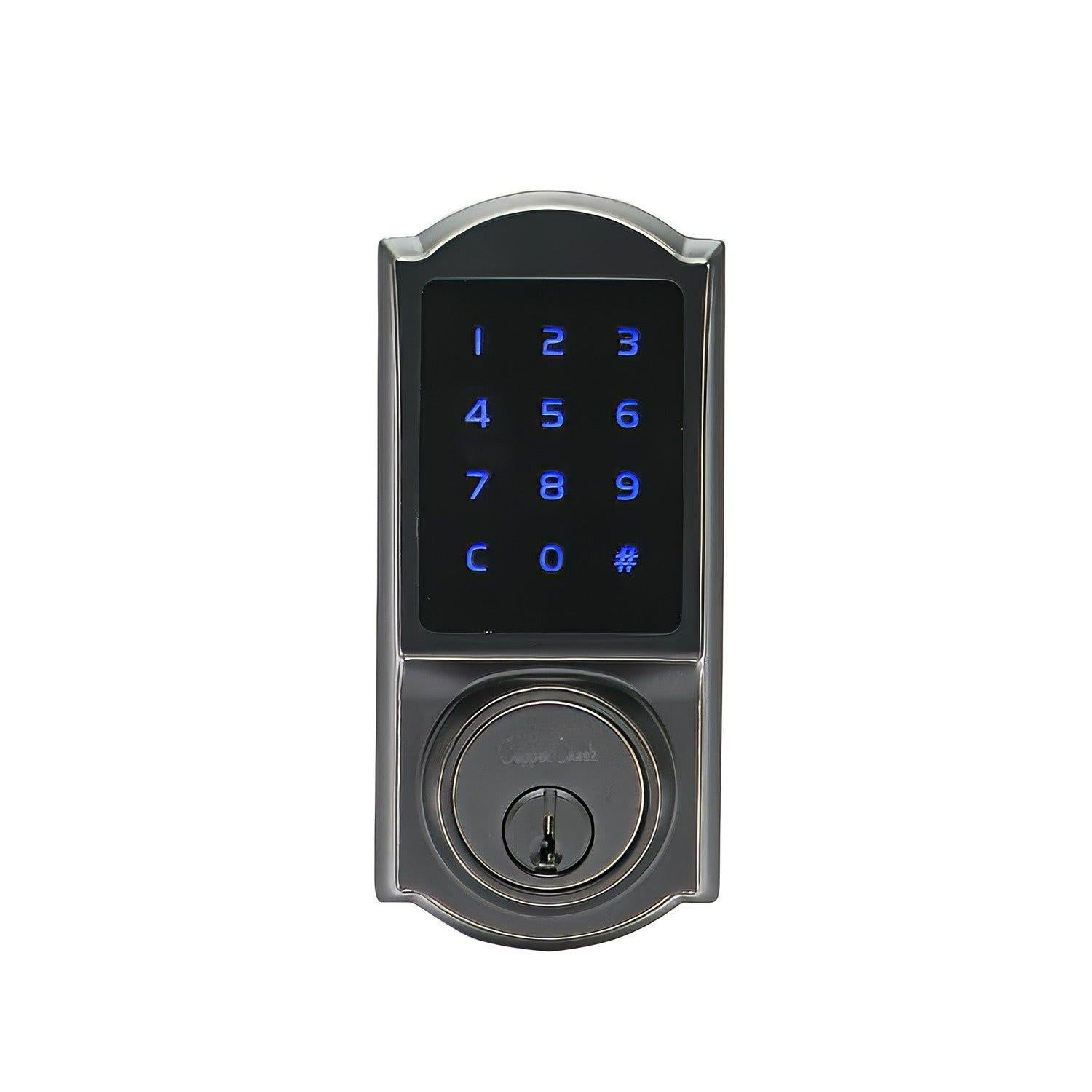 Copper Creek DBZH3410 Heritage Keyless Entry Single Cylinder Electronic Deadbolt with Z-Wave.