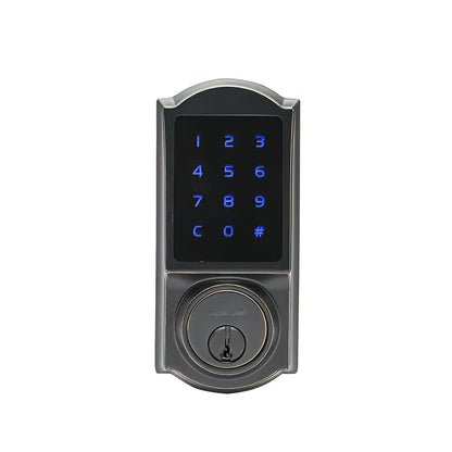 Copper Creek DBZH3410 Heritage Keyless Entry Single Cylinder Electronic Deadbolt with Z-Wave.