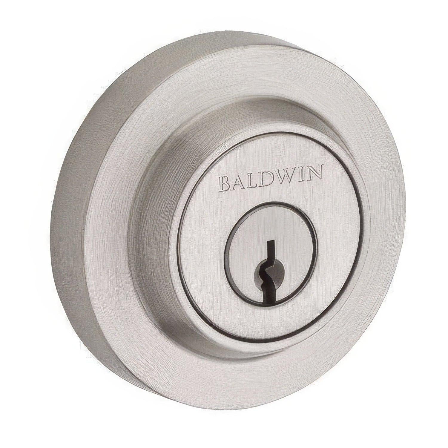 Baldwin DC.CRD Contemporary Round Keyed Entry Double Cylinder Deadbolt.