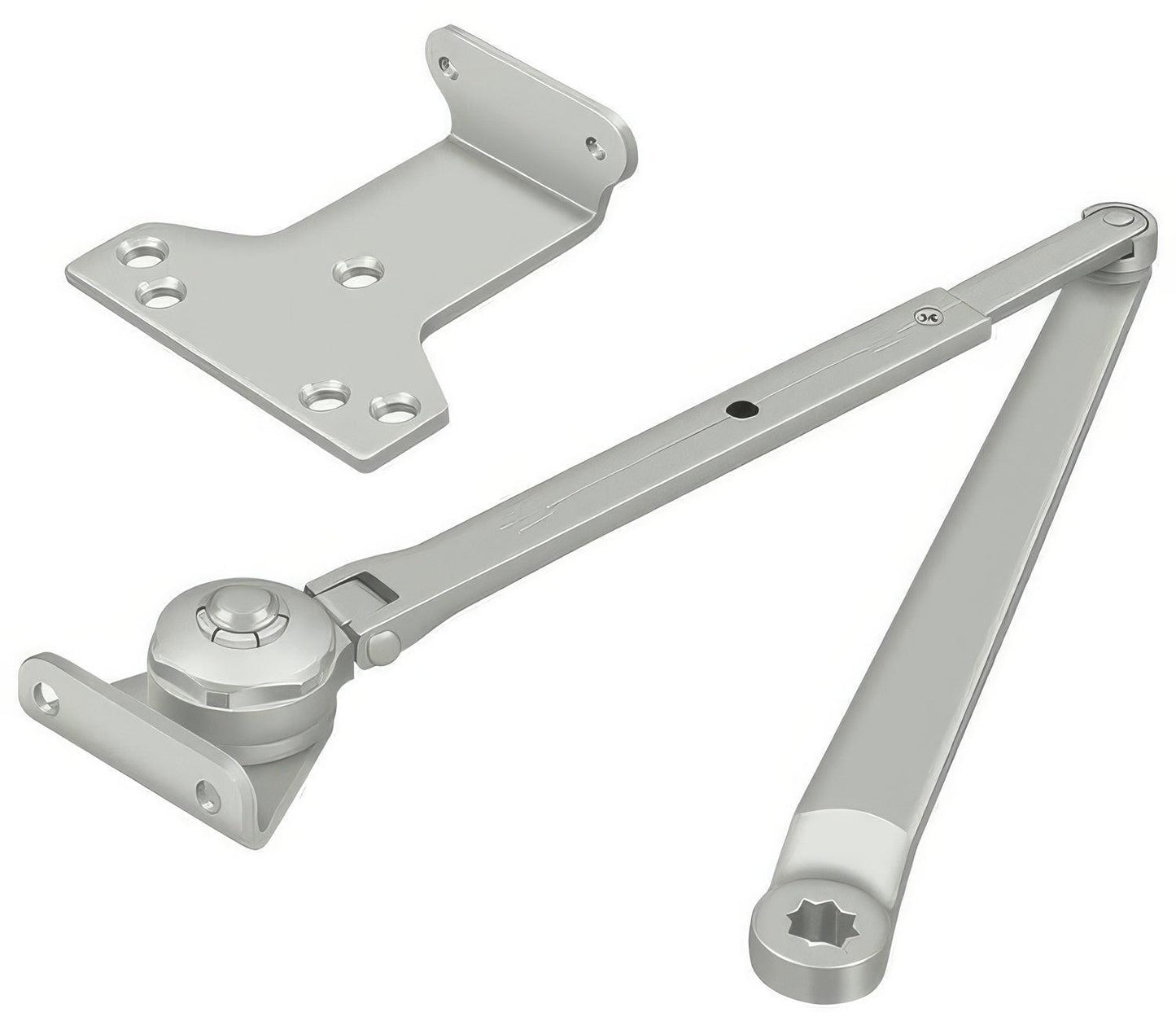 Deltana DCHA1050-AL Hold Open Arm for Door Closer DC10