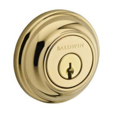 Baldwin DC.TRD Traditional Round Keyed Entry Double Cylinder Deadbolt.