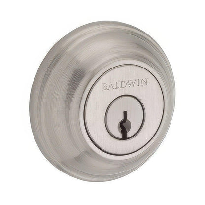 Baldwin DC.TRD Traditional Round Keyed Entry Double Cylinder Deadbolt.