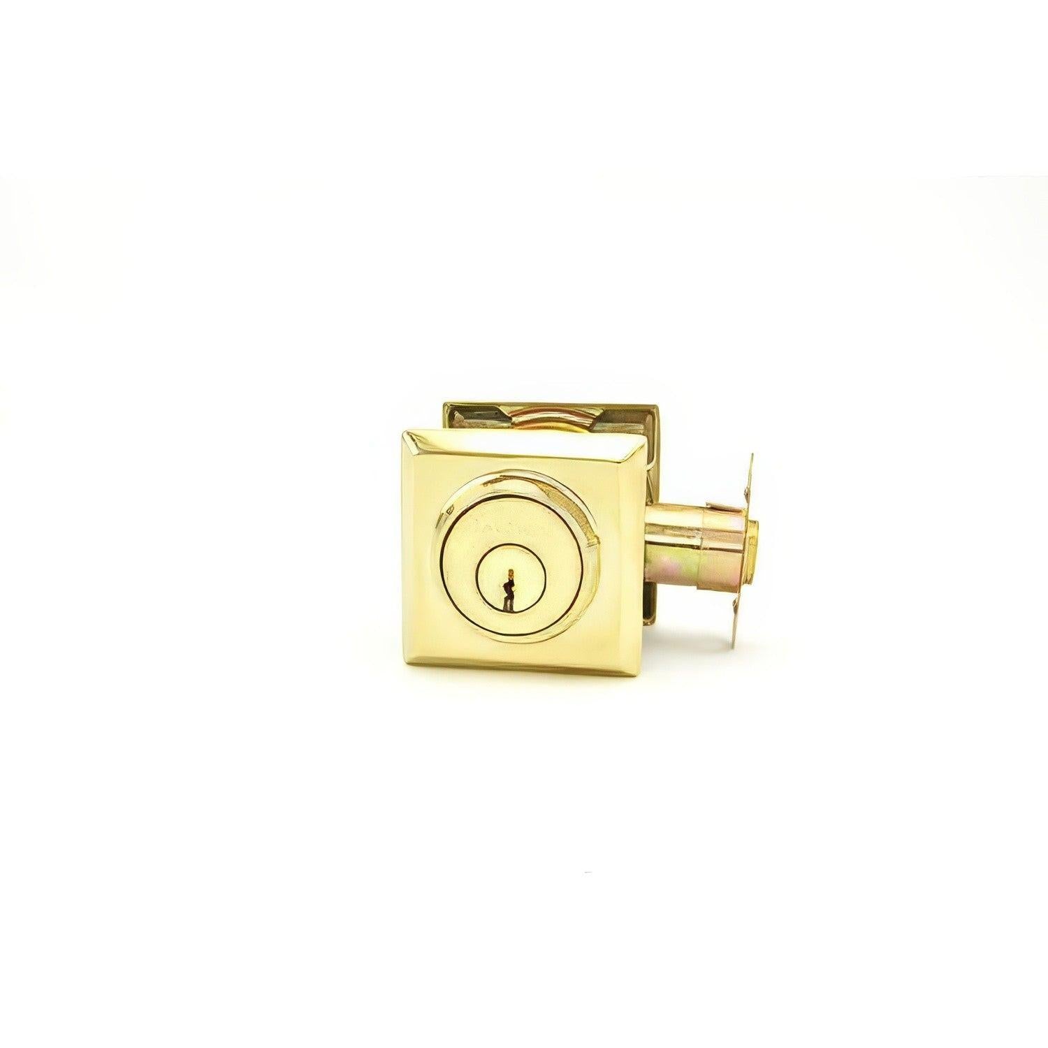 Baldwin DC.TSD Traditional Square Keyed Entry Double Cylinder Deadbolt.