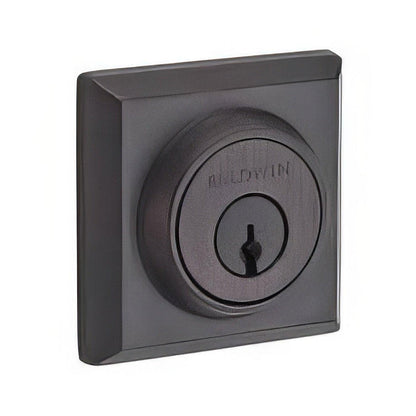 Baldwin DC.TSD Traditional Square Keyed Entry Double Cylinder Deadbolt.