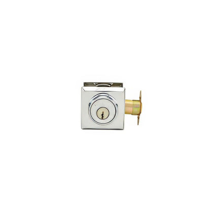 Baldwin DC.TSD Traditional Square Keyed Entry Double Cylinder Deadbolt.