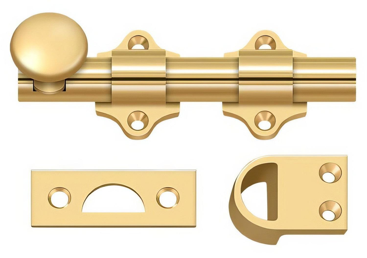 Deltana DDB425 4" HD Dutch Door Bolt