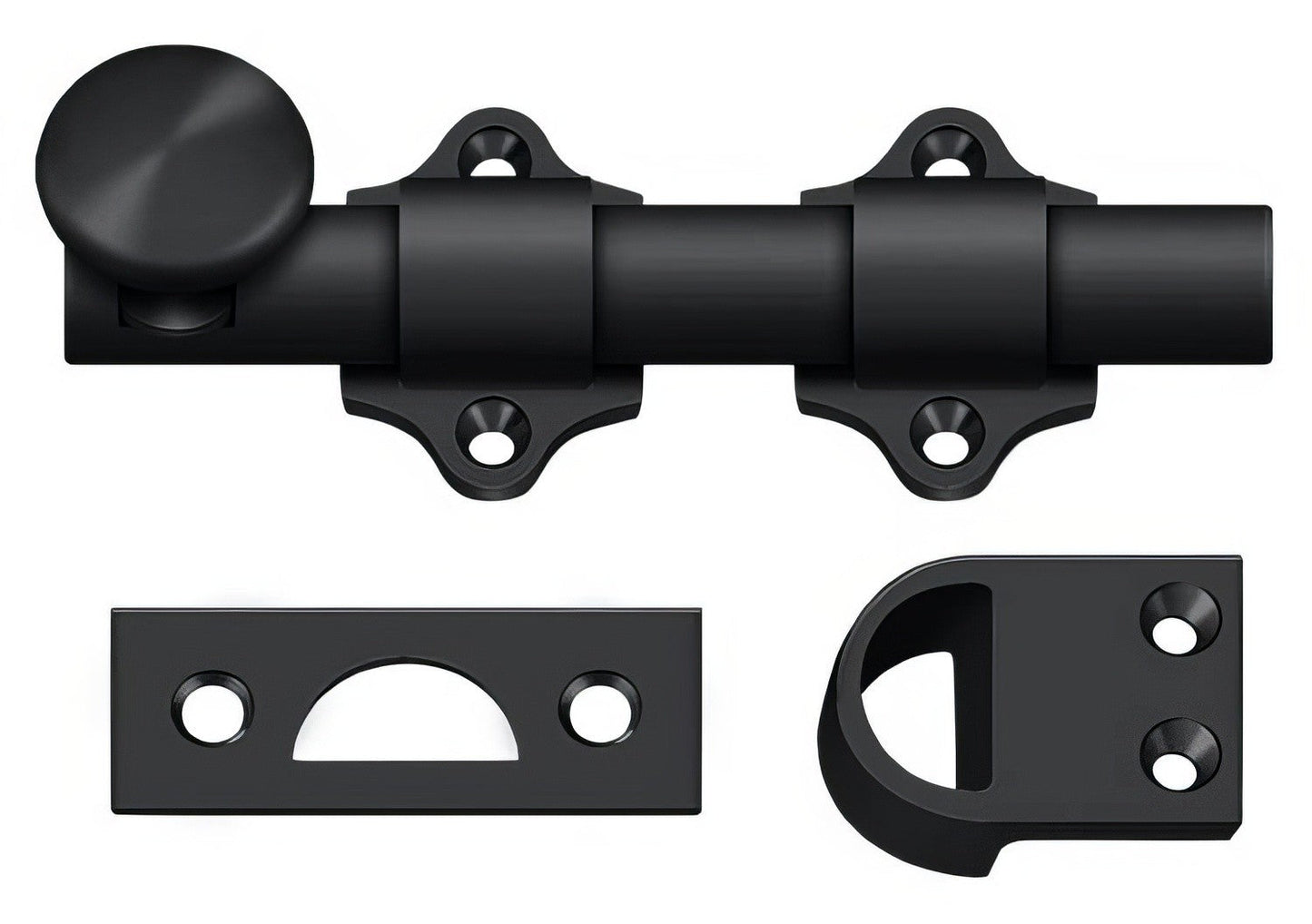 Deltana DDB425 4" HD Dutch Door Bolt