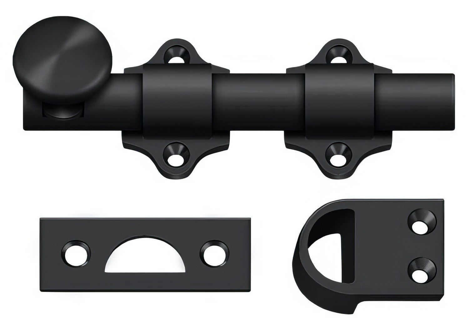 Deltana DDB425 4" HD Dutch Door Bolt