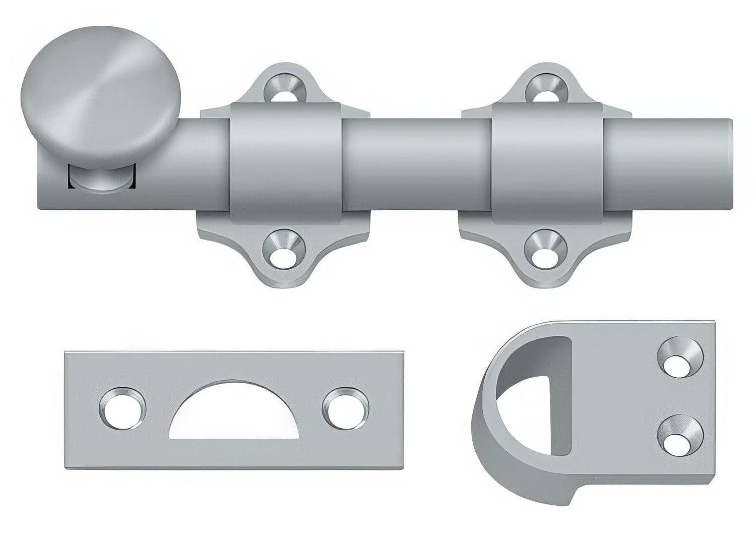 Deltana DDB425 4" HD Dutch Door Bolt
