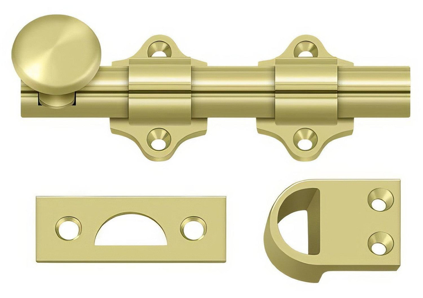 Deltana DDB425 4" HD Dutch Door Bolt