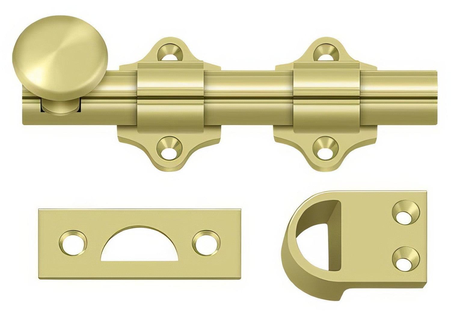 Deltana DDB425 4" HD Dutch Door Bolt