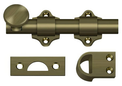 Deltana DDB425 4" HD Dutch Door Bolt
