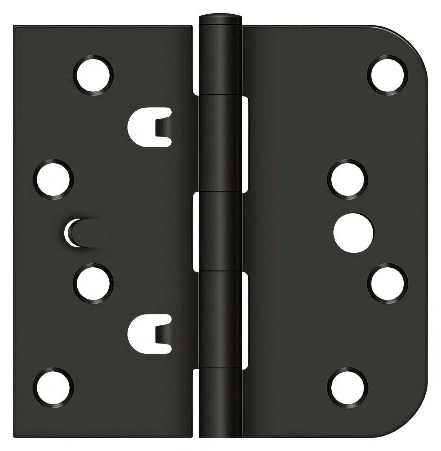 Deltana DE44058T 4" x 4" x 5/8" x SQ Steel Door Hinge.