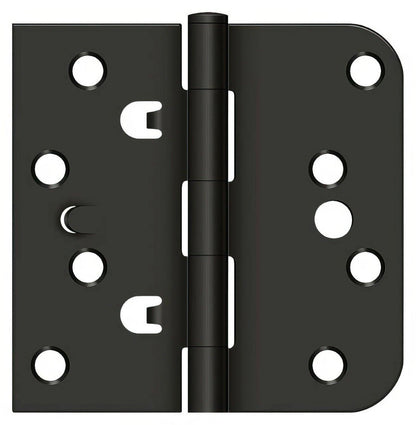 Deltana DE44058T 4" x 4" x 5/8" x SQ Steel Door Hinge.