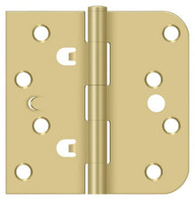 Deltana DE44058TT 4x 4" Square x 5/8" Radius Corner Steel Door Hinge.