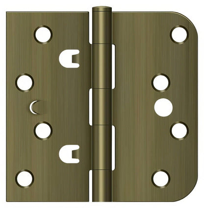 Deltana DE44058T 4" x 4" x 5/8" x SQ Steel Door Hinge.
