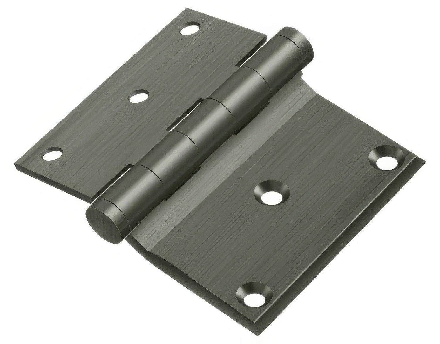 Deltana DHS3035 3" x 3-1/2" Square Corner Door Hinge.