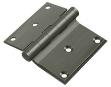 Deltana DHS3035 3" x 3-1/2" Square Corner Door Hinge.