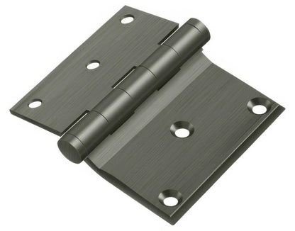 Deltana DHS3035 3" x 3-1/2" Square Corner Door Hinge.