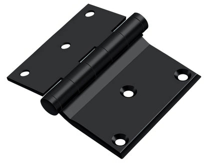 Deltana DHS3035 3" x 3-1/2" Square Corner Door Hinge