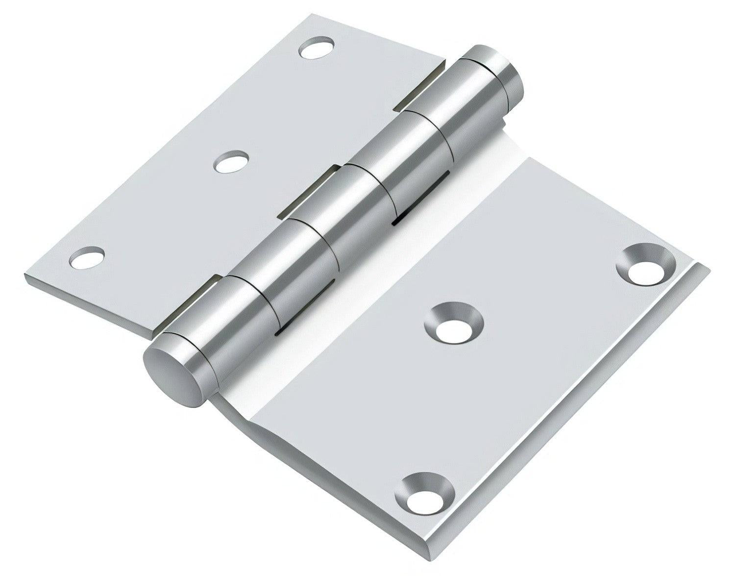 Deltana DHS3035 3" x 3-1/2" Square Corner Door Hinge.