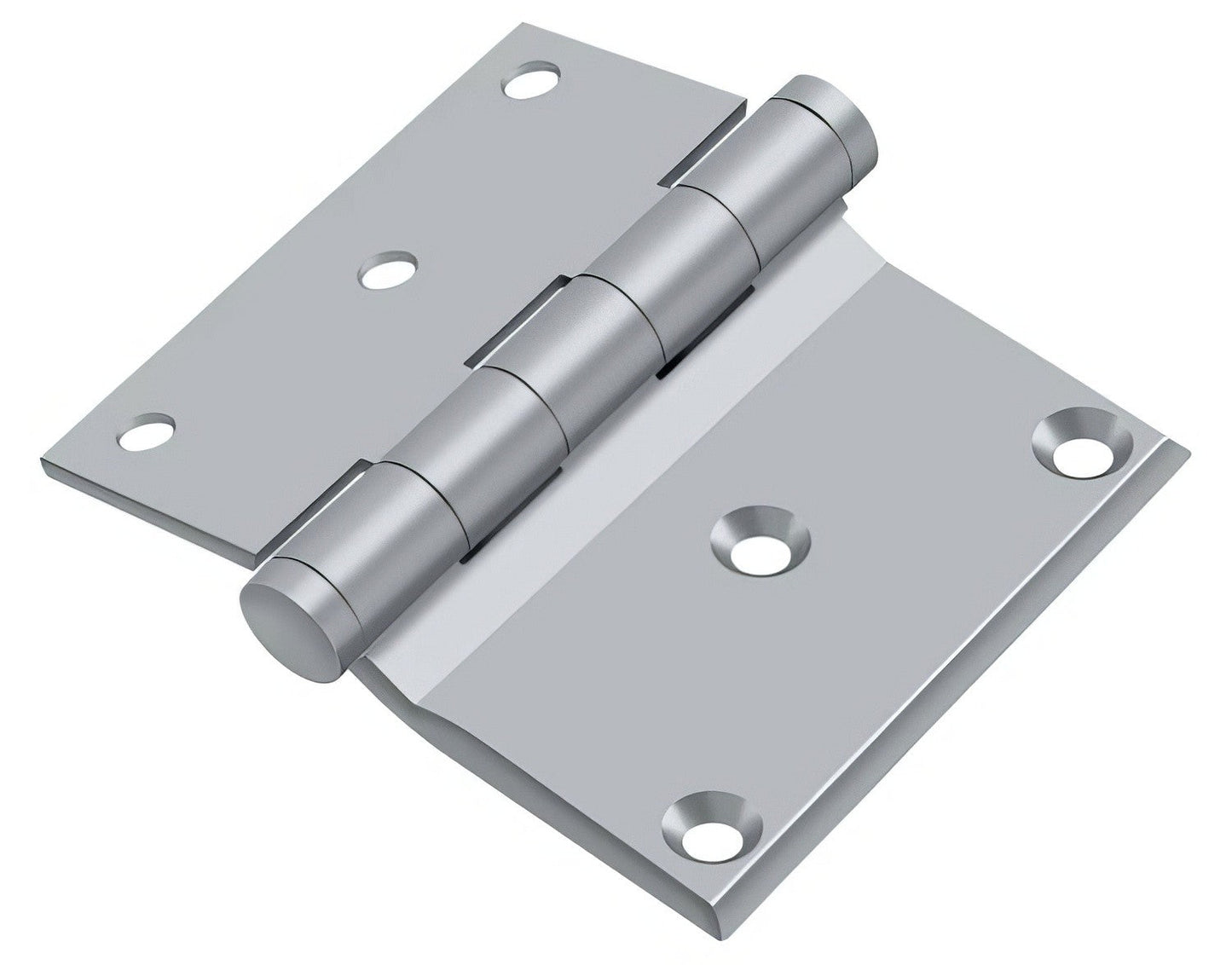 Deltana DHS3035 3" x 3-1/2" Square Corner Door Hinge