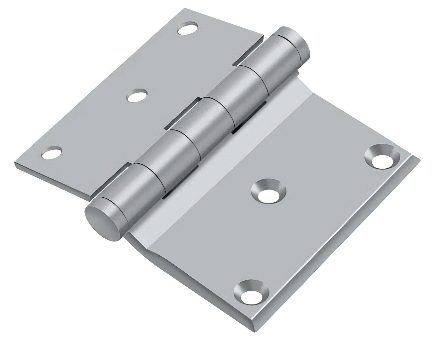 Deltana DHS3035 3" x 3-1/2" Square Corner Door Hinge
