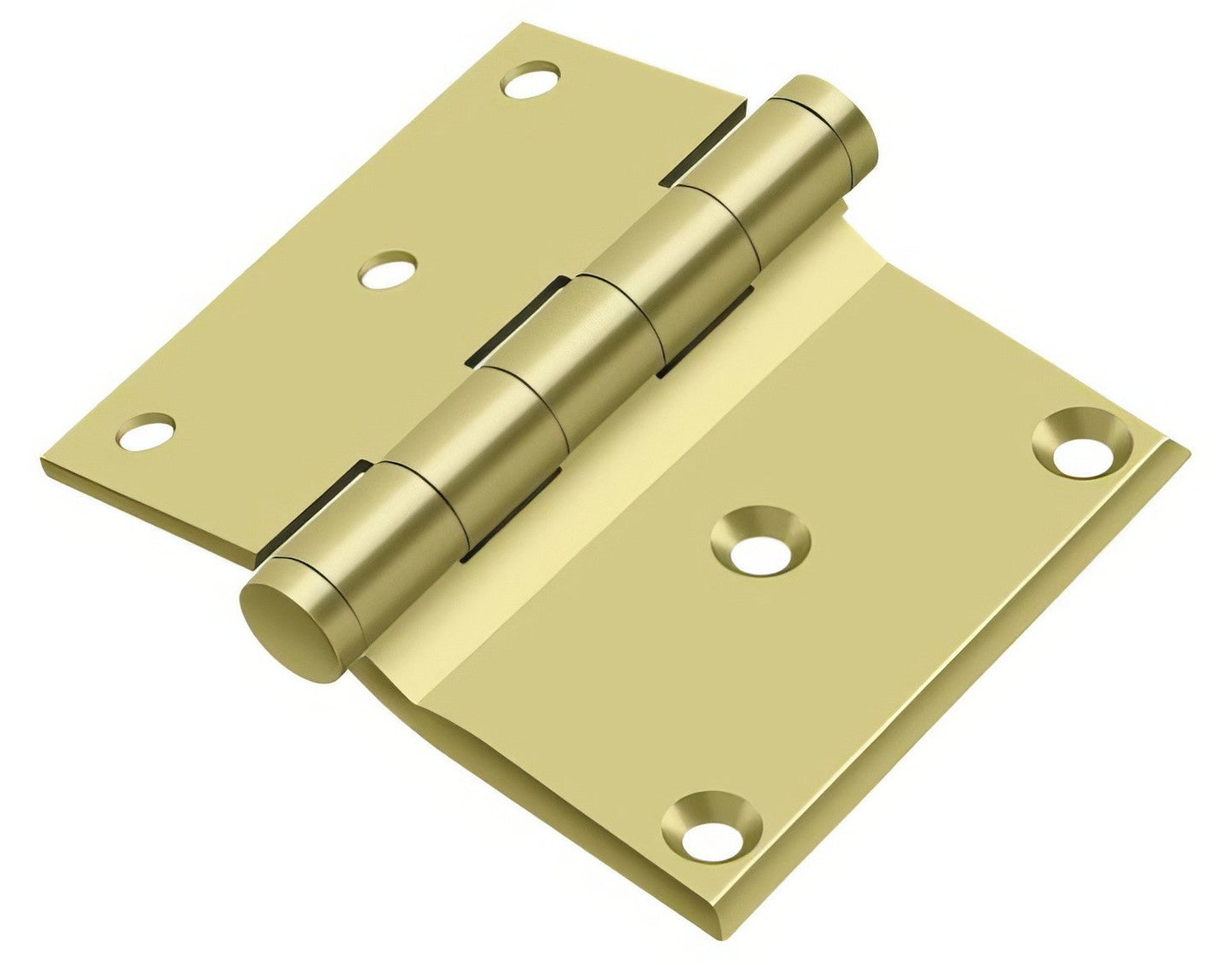 Deltana DHS3035 3" x 3-1/2" Square Corner Door Hinge