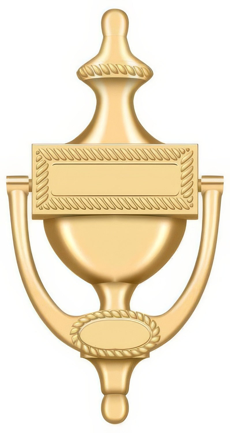 Deltana DKR75 7-3/4" x 3-7/8" Victorian Rope Door Knocker