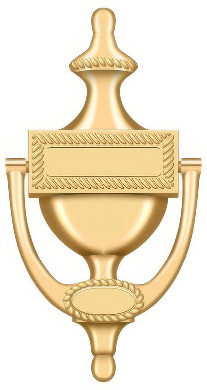 Deltana DKR75 7-3/4" x 3-7/8" Victorian Rope Door Knocker