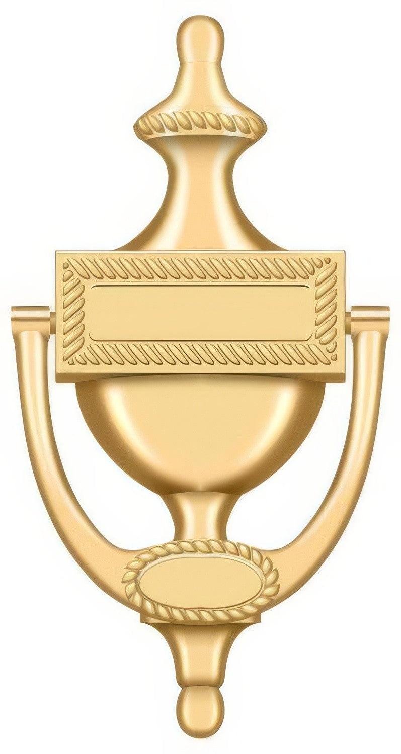 Deltana DKR75 7-3/4" x 3-7/8" Victorian Rope Door Knocker.
