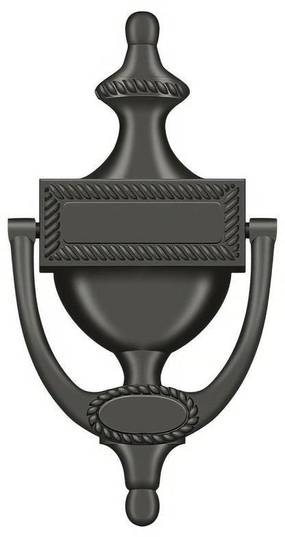 Deltana DKR75 7-3/4" x 3-7/8" Victorian Rope Door Knocker.
