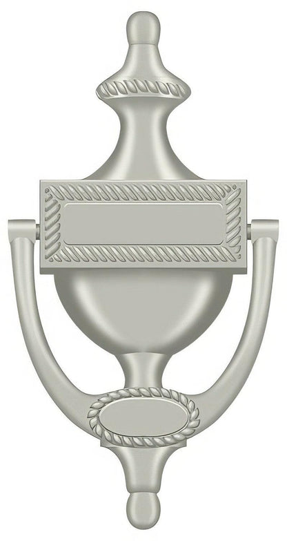 Deltana DKR75 7-3/4" x 3-7/8" Victorian Rope Door Knocker.