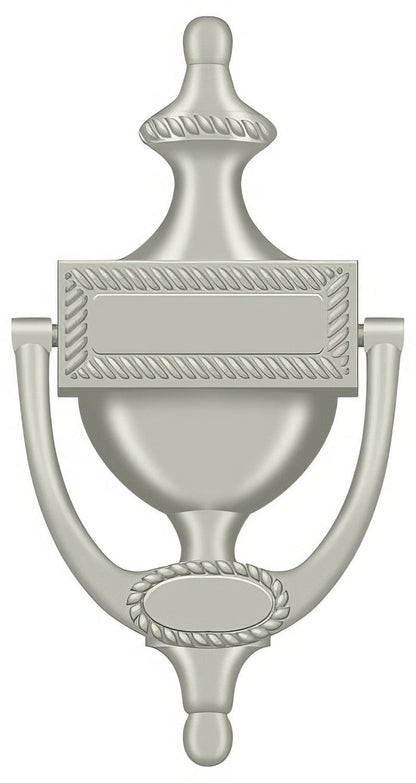 Deltana DKR75 7-3/4" x 3-7/8" Victorian Rope Door Knocker