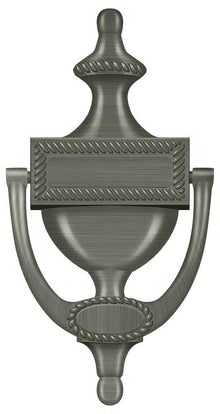 Deltana DKR75 7-3/4" x 3-7/8" Victorian Rope Door Knocker.