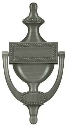 Deltana DKR75 7-3/4" x 3-7/8" Victorian Rope Door Knocker