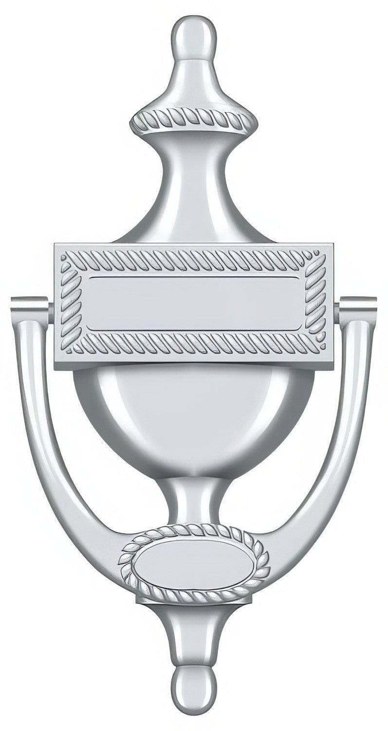 Deltana DKR75 7-3/4" x 3-7/8" Victorian Rope Door Knocker.